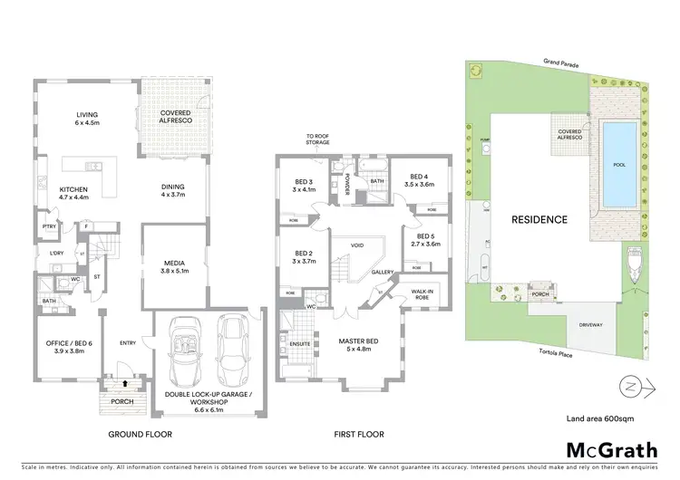 Floorplan of Homely house listing, 10 Tortola Place, Kawana Island QLD 4575