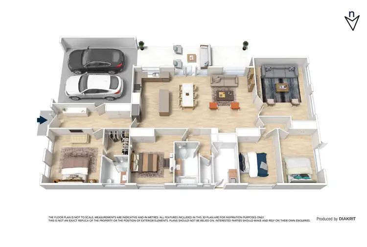 Floorplan of Homely house listing, 3 Lanata Street, South Morang VIC 3752