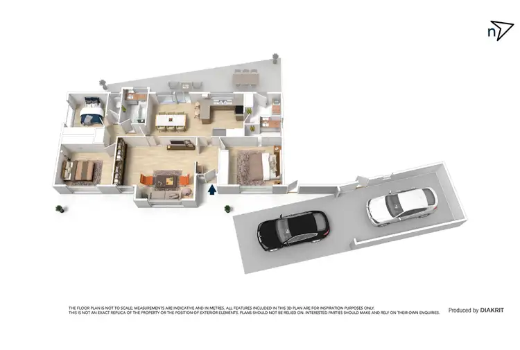 Floorplan of Homely house listing, 81 Derby Drive, Epping VIC 3076