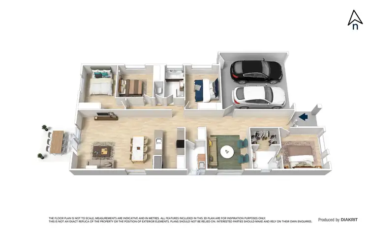 Floorplan of Homely house listing, 23 Furlong Drive, Doreen VIC 3754