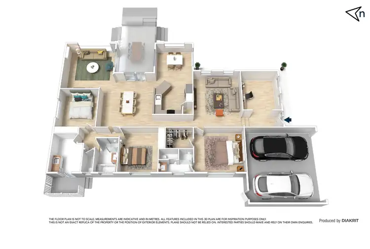 Floorplan of Homely house listing, 14 Pallidus Way, Narre Warren VIC 3805