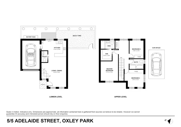 Floorplan of Homely townhouse listing, 5/5 Adelaide Street, Oxley Park NSW 2760