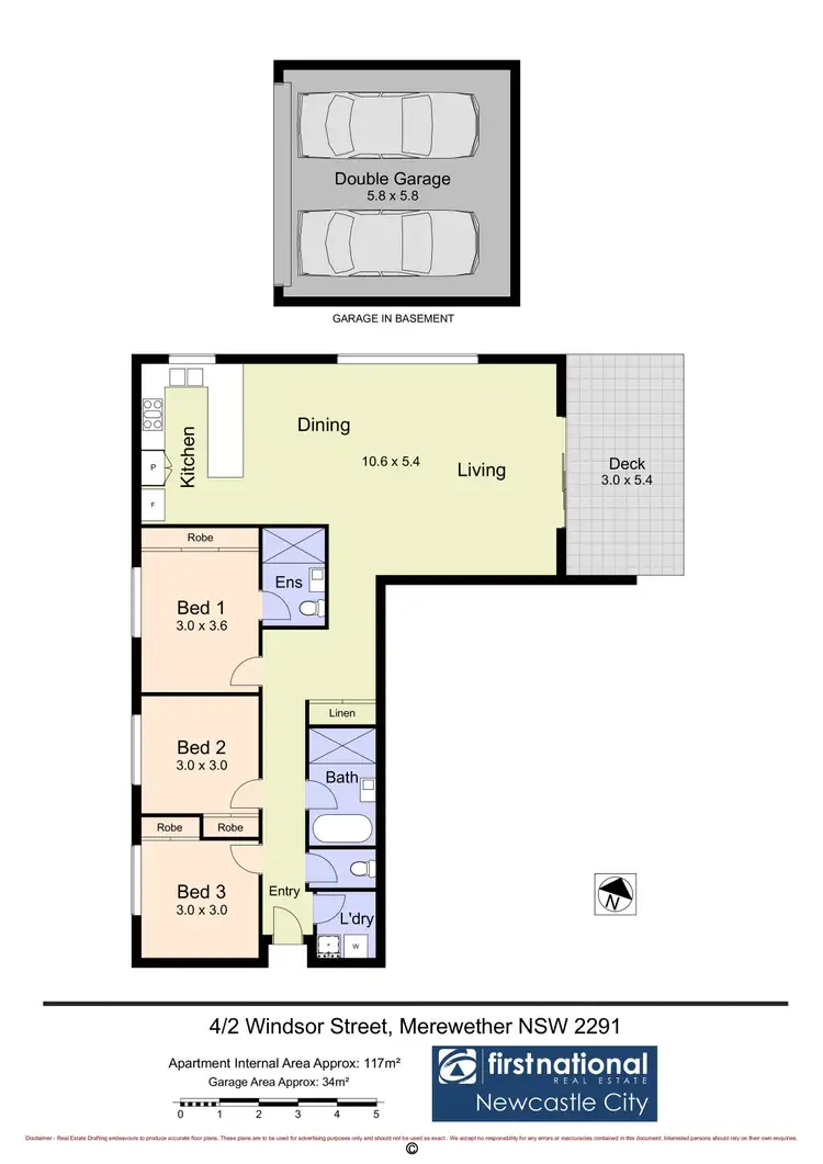 Floorplan of Homely apartment listing, 4/2 Winsor Street, Merewether NSW 2291