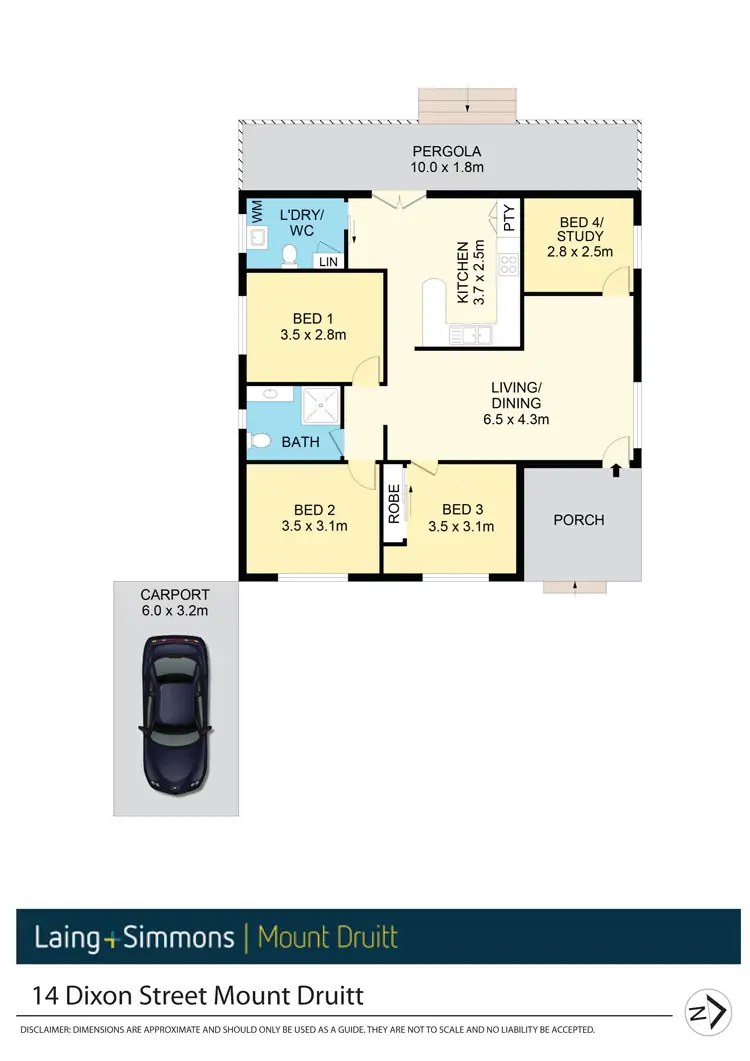 Floorplan of Homely house listing, 14 Dixon Street, Mount Druitt NSW 2770