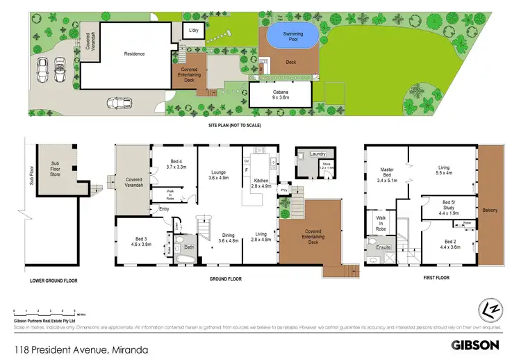 Floorplan of Homely house listing, 118 President Avenue, Miranda NSW 2228