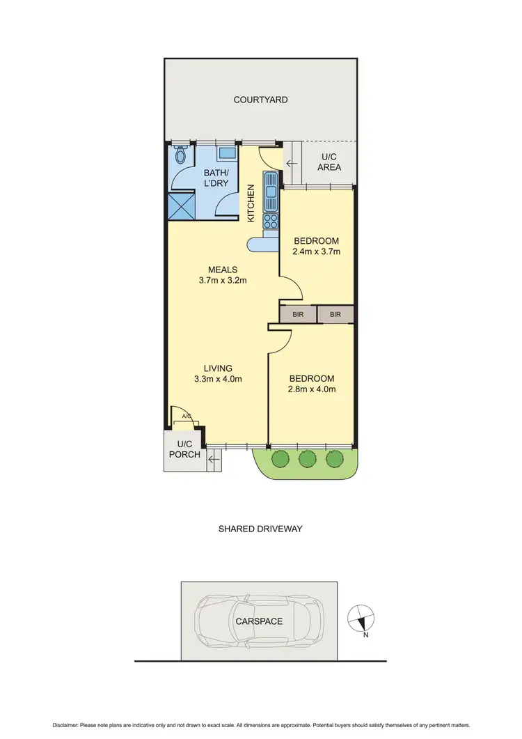 Floorplan of Homely unit listing, 3/24 George Street, Reservoir VIC 3073