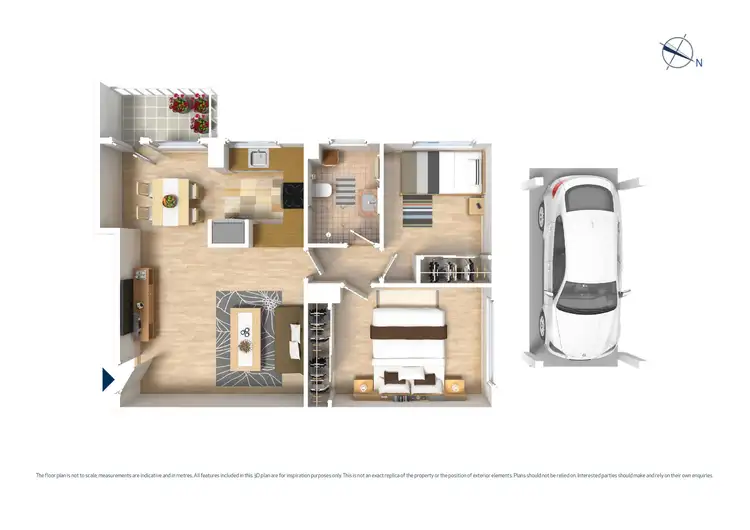 Floorplan of Homely apartment listing, 18/9-13 Castle Street, North Parramatta NSW 2151