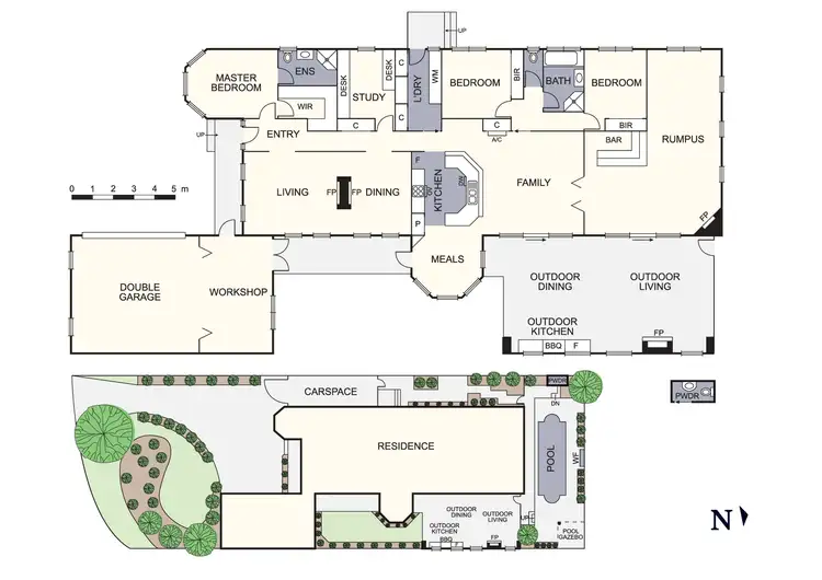 Floorplan of Homely house listing, 5 Maygrand Close, Kilsyth South VIC 3137