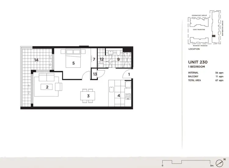 Floorplan of Homely apartment listing, 230/26 Baywater Drive, Wentworth Point NSW 2127
