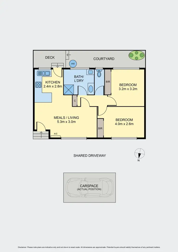 Floorplan of Homely unit listing, 3/21 Everett Street, Brunswick West VIC 3055