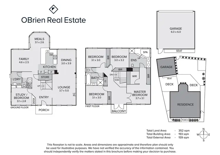 Floorplan of Homely house listing, 5 Baltusrol Circuit, Heatherton VIC 3202