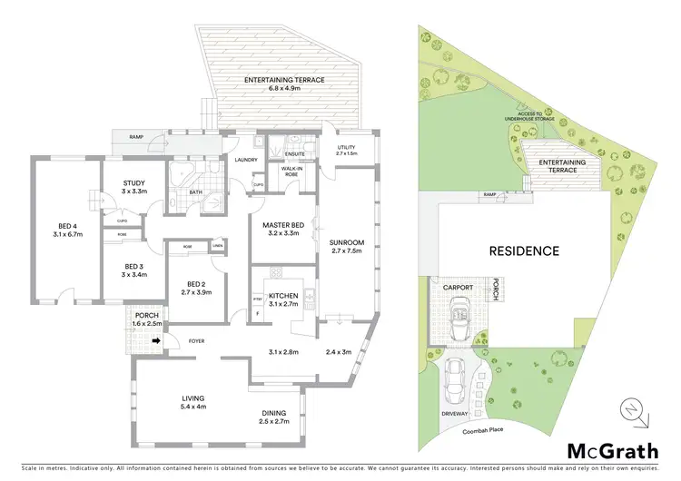 Floorplan of Homely house listing, 8 Coombah Place, Engadine NSW 2233