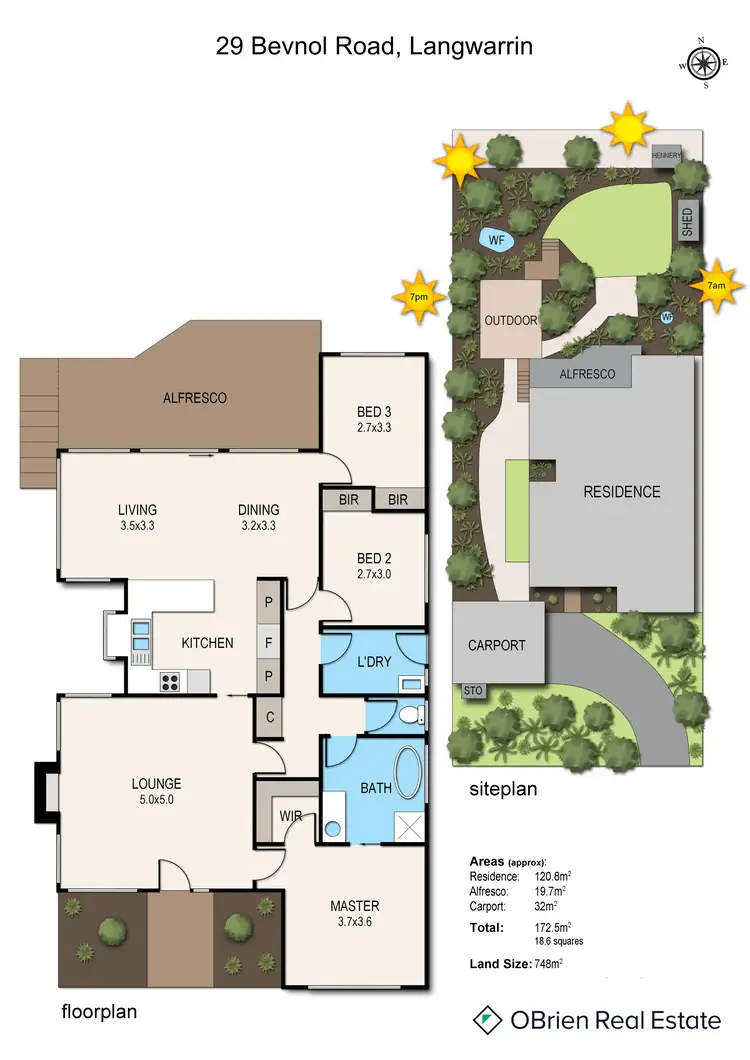 Floorplan of Homely house listing, 29 Bevnol Road, Langwarrin VIC 3910