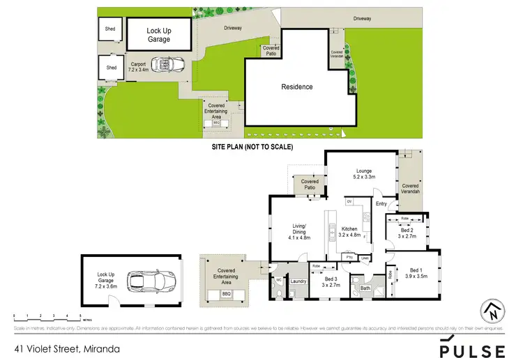 Floorplan of Homely house listing, 41 Violet Street, Miranda NSW 2228