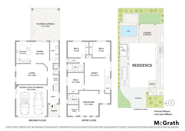 Floorplan of Homely house listing, 20 Scribbly Gum Drive, Meridan Plains QLD 4551