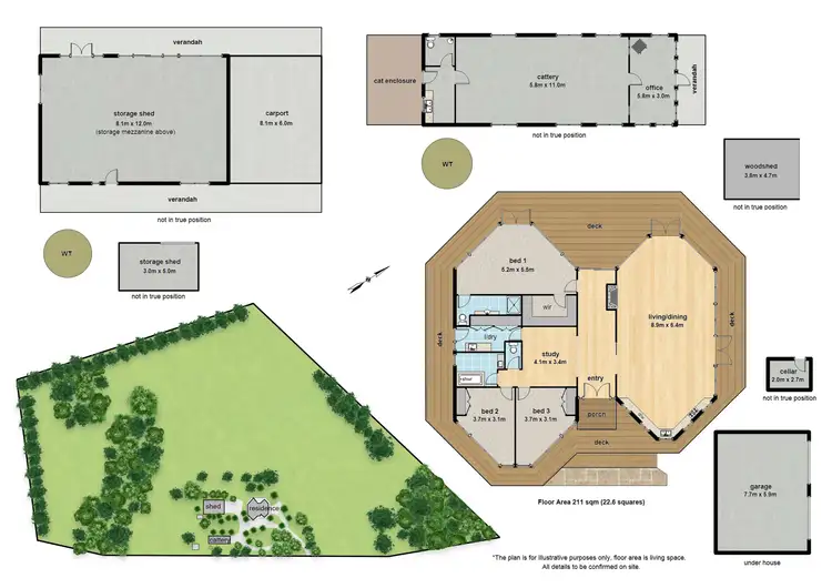 Floorplan of Homely house listing, 1050 Healesville - Koo Wee Rup Road, Woori Yallock VIC 3139