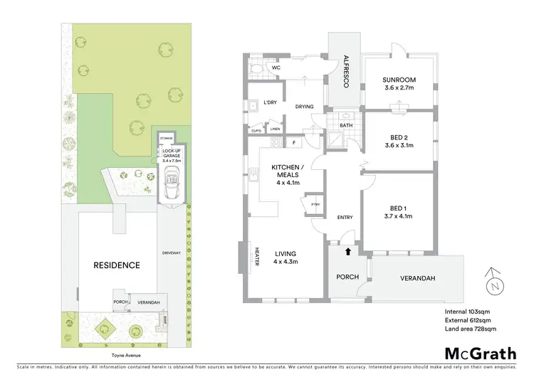 Floorplan of Homely house listing, 26 Toyne Avenue, Hamlyn Heights VIC 3215
