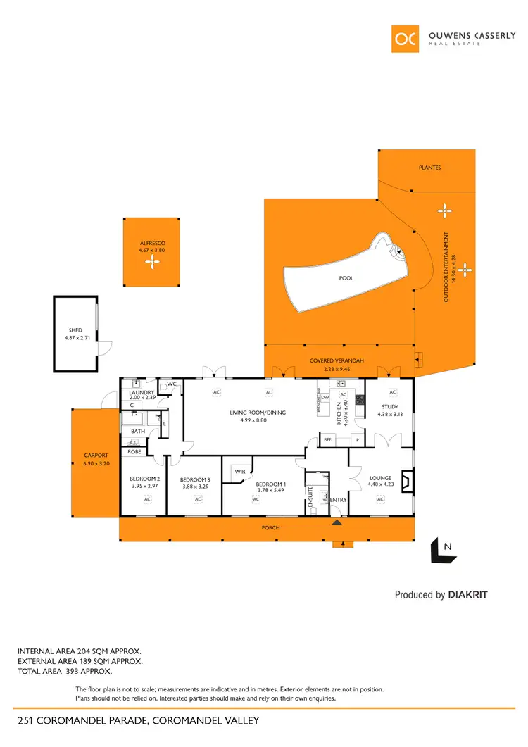 Floorplan of Homely house listing, 251 Coromandel Parade, Coromandel Valley SA 5051