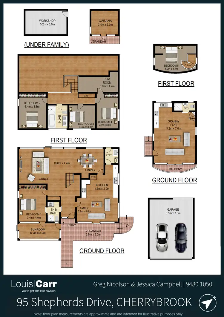 Floorplan of Homely house listing, 95 Shepherds Drive, Cherrybrook NSW 2126