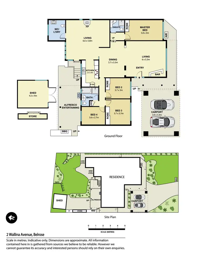 Floorplan of Homely house listing, 2 Wallina Avenue, Belrose NSW 2085