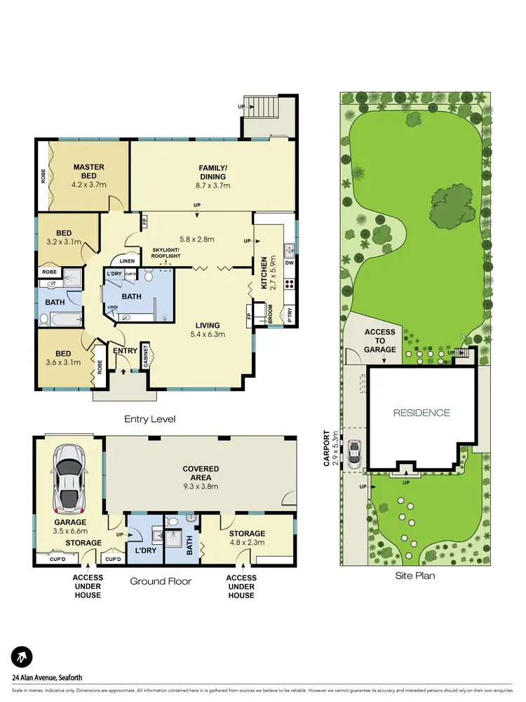 Floorplan of Homely house listing, 24 Alan Avenue, Seaforth NSW 2092