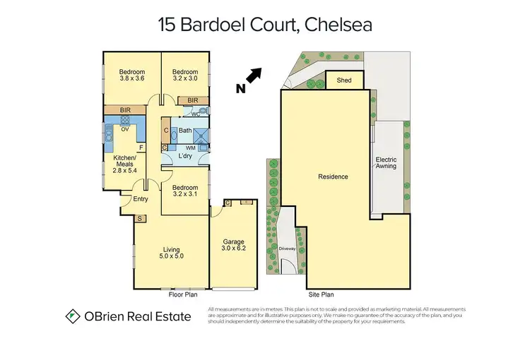 Floorplan of Homely unit listing, 15 Bardoel Court, Chelsea VIC 3196