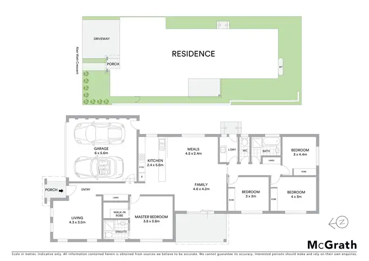 Floorplan of Homely house listing, 13 Alan Watt Crescent, Casey ACT 2913