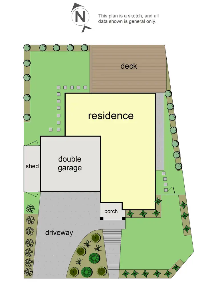 Floorplan of Homely house listing, 18 Auburn Grove, Croydon South VIC 3136