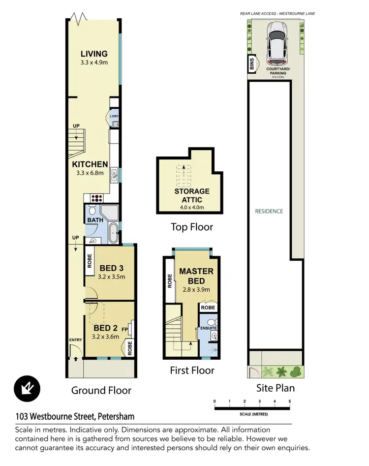 Floorplan of Homely house listing, 103 Westbourne Street, Petersham NSW 2049