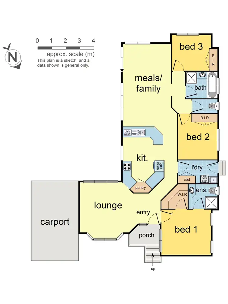 Floorplan of Homely unit listing, 13/46-48 Bonnie View Road, Croydon North VIC 3136