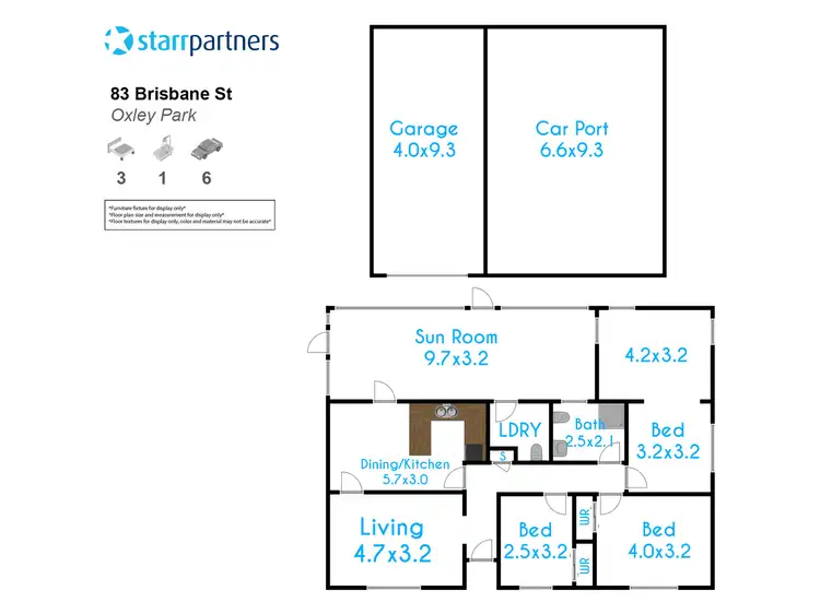 Floorplan of Homely house listing, 83 Brisbane Street, Oxley Park NSW 2760