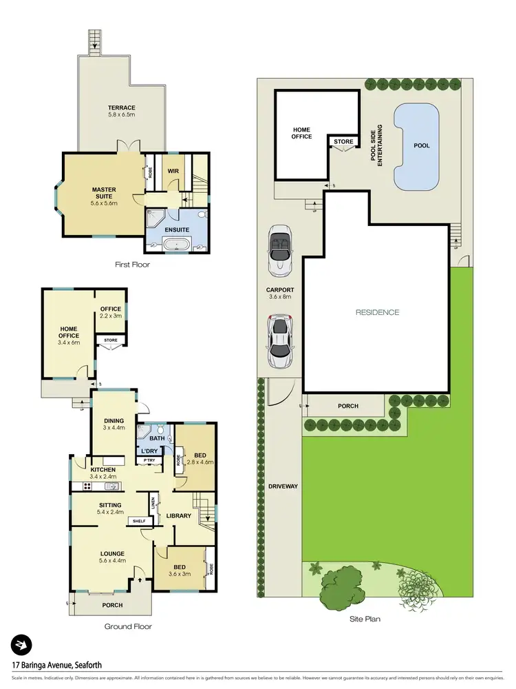 Floorplan of Homely house listing, 17 Baringa Avenue, Seaforth NSW 2092
