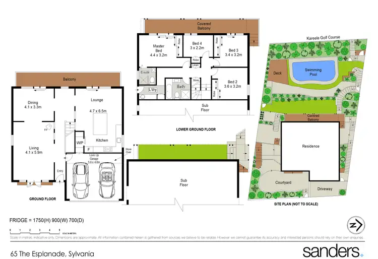 Floorplan of Homely house listing, 65 The Esplanade, Sylvania NSW 2224