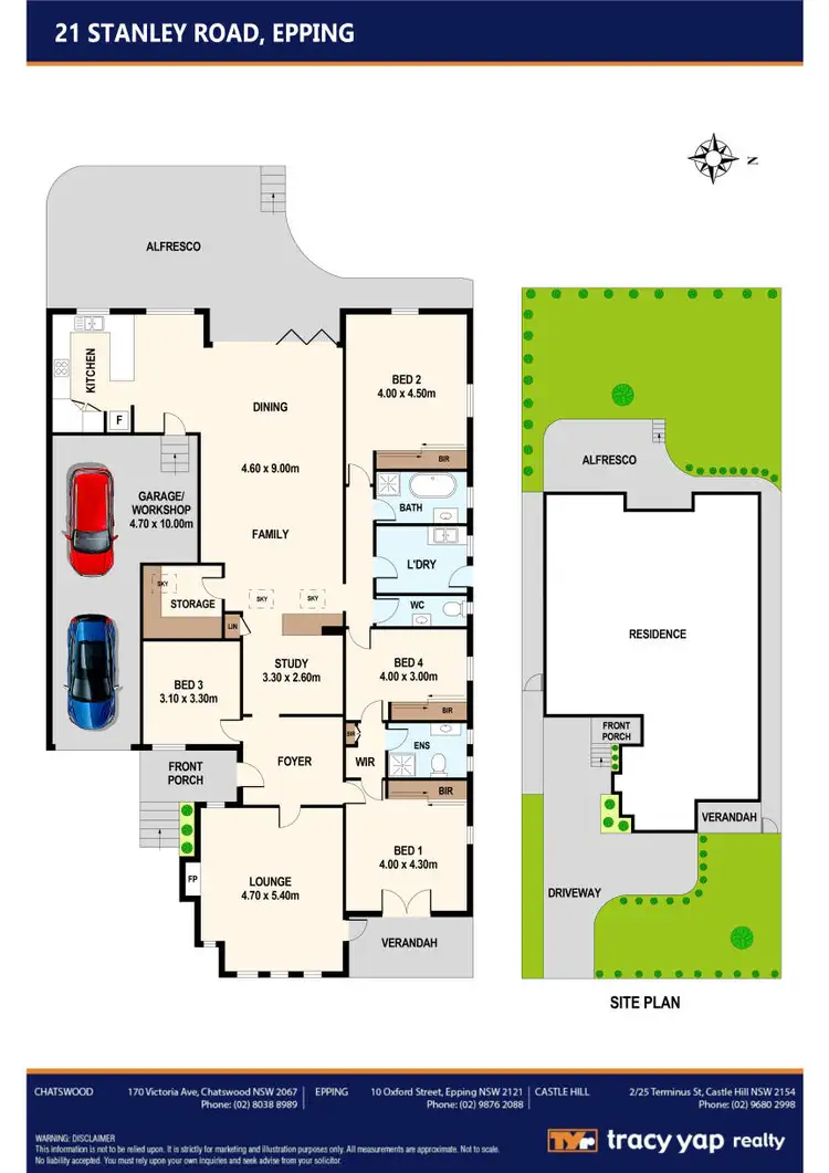 Floorplan of Homely house listing, 21 Stanley Road, Epping NSW 2121