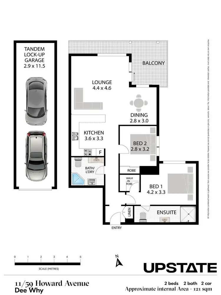 Floorplan of Homely unit listing, 11/59-63 Howard Avenue, Dee Why NSW 2099