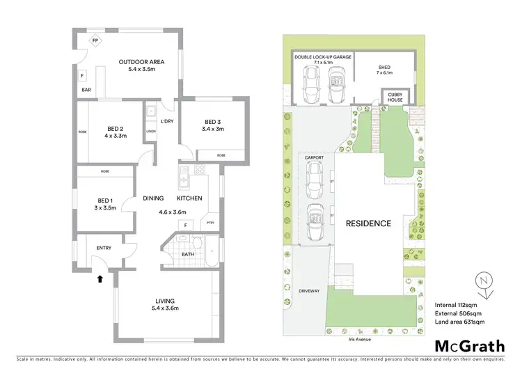 Floorplan of Homely house listing, 17 Iris Avenue, Wendouree VIC 3355
