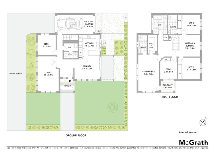 Floorplan of Homely townhouse listing, 1/241 Vimiera Road, Marsfield NSW 2122