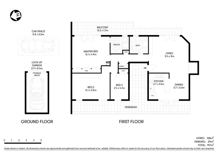 Floorplan of Homely apartment listing, 6/5 Green Street, Cremorne Point NSW 2090