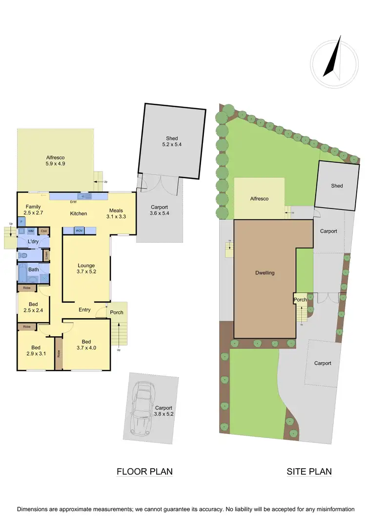 Floorplan of Homely house listing, 1 Byrne Crescent, Watsonia North VIC 3087