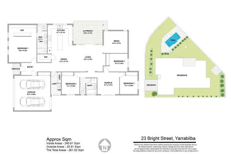 Floorplan of Homely house listing, 23 Bright Street, Yarrabilba QLD 4207