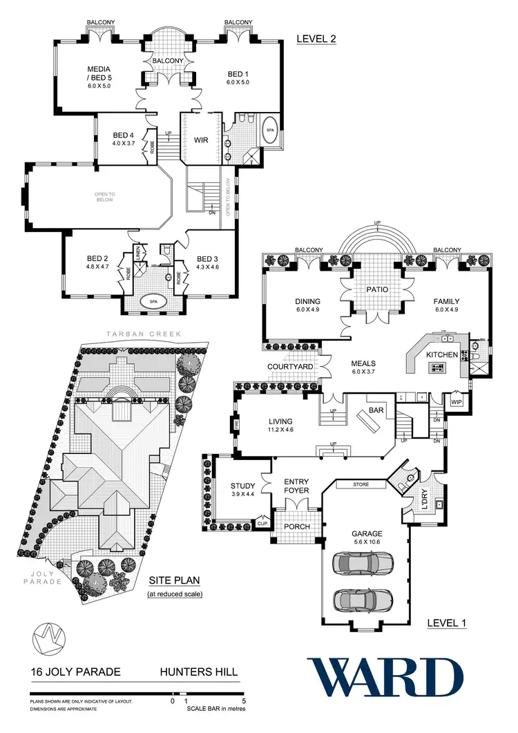 Floorplan of Homely house listing, 16 Joly Parade, Hunters Hill NSW 2110