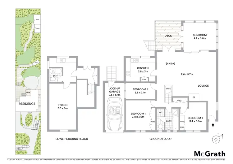 Floorplan of Homely house listing, 45 Edward Street, Sylvania NSW 2224