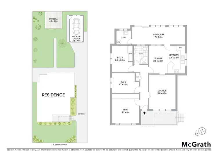 Floorplan of Homely house listing, 25 Superior Avenue, Seven Hills NSW 2147