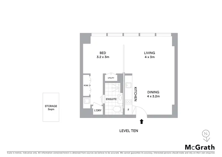 Floorplan of Homely apartment listing, 1008/1 Francis Street, Darlinghurst NSW 2010