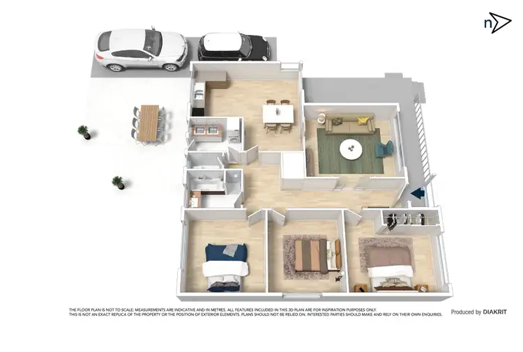 Floorplan of Homely house listing, 19 Denys Street, Fawkner VIC 3060