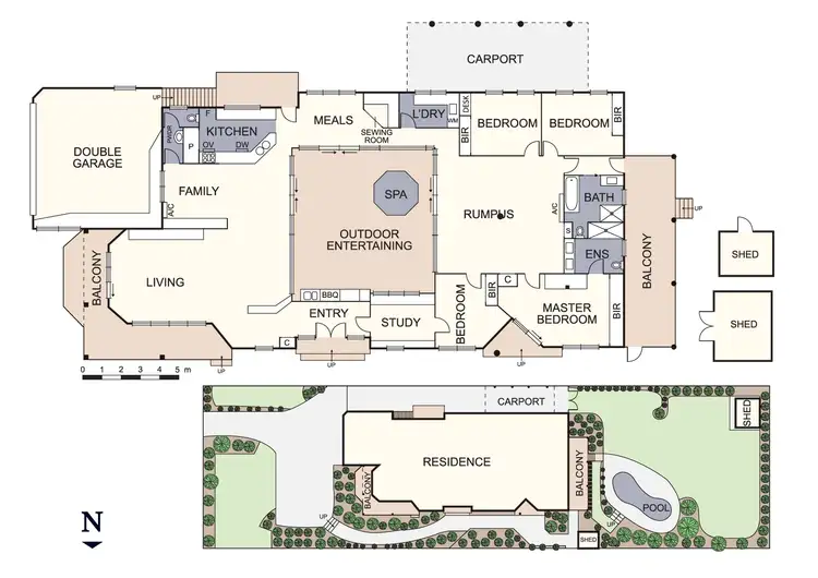 Floorplan of Homely house listing, 22 Army Road, Boronia VIC 3155