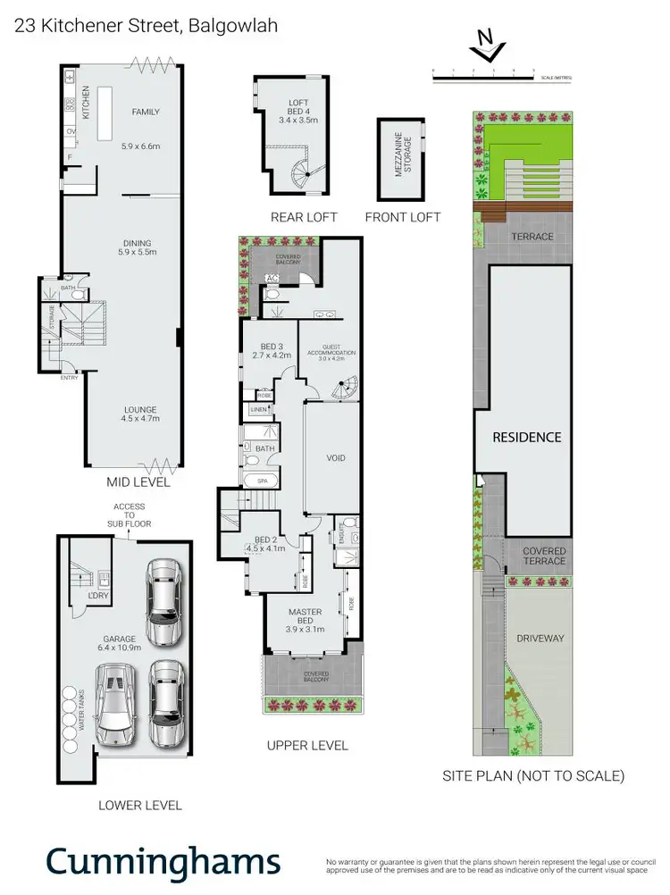 Floorplan of Homely house listing, 23 Kitchener Street, Balgowlah NSW 2093