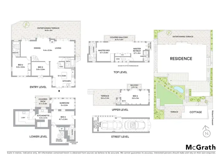 Floorplan of Homely house listing, 24 Wolaroi Crescent, Tamarama NSW 2026