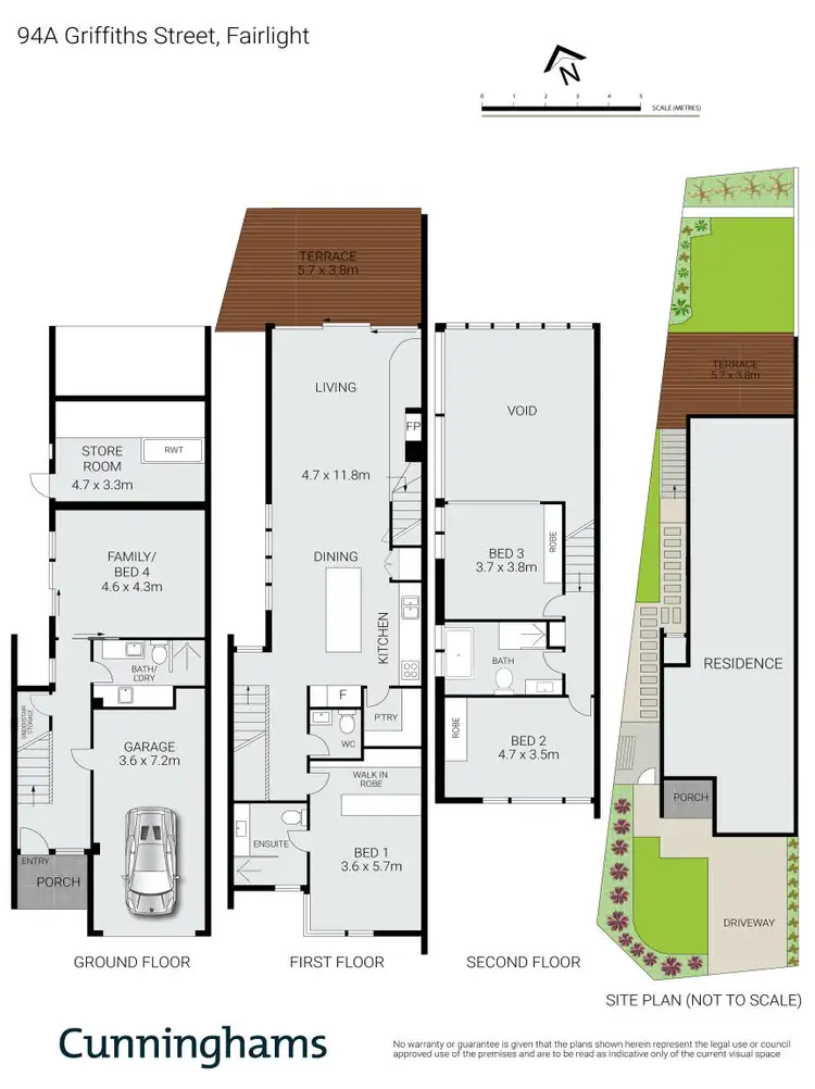 Floorplan of Homely house listing, 94a Griffiths Street, Fairlight NSW 2094
