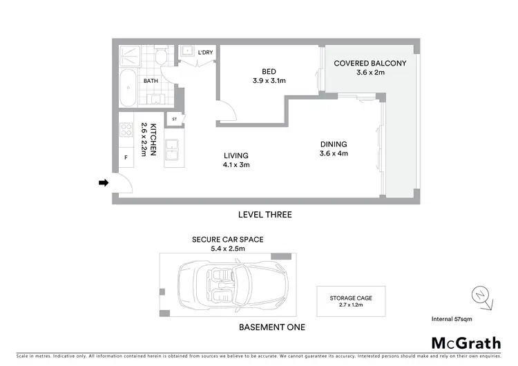 Floorplan of Homely apartment listing, 326/45 Amalfi Drive, Wentworth Point NSW 2127